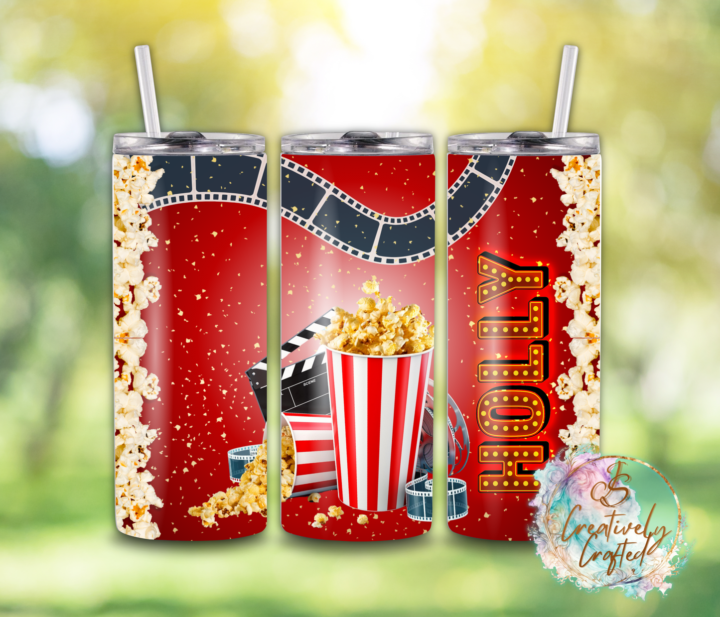 20oz Steel Tumbler - Personalised Movie Designs