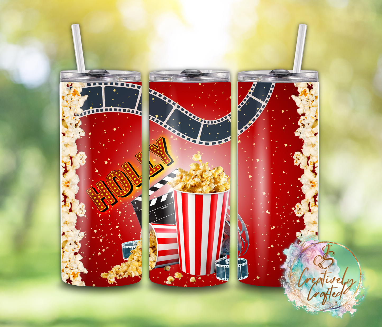 20oz Steel Tumbler - Personalised Movie Designs