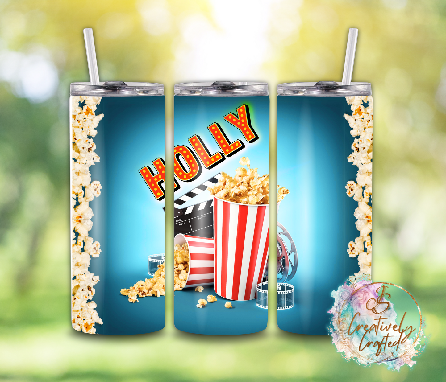 20oz Steel Tumbler - Personalised Movie Designs