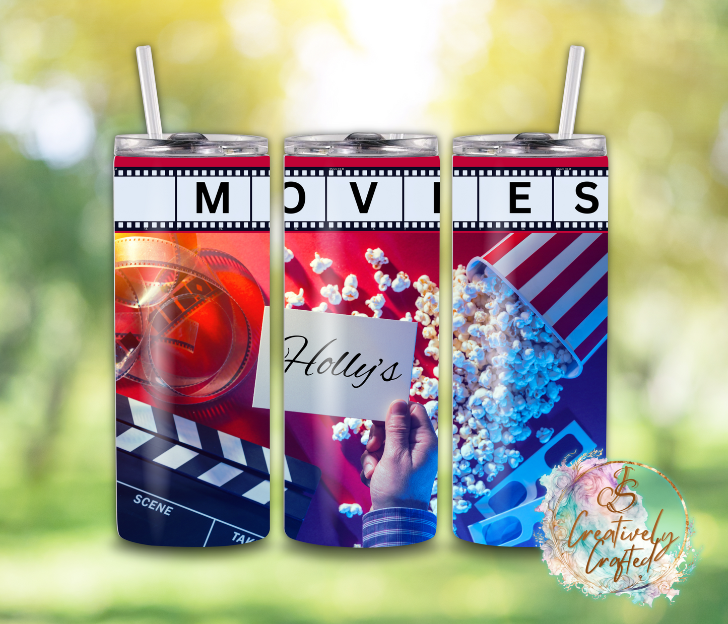 20oz Steel Tumbler - Personalised Movie Designs